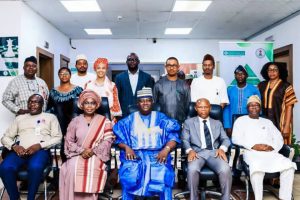 Group photograph of members of the Joint Implementation Committee of National Conference on Digital Literacy and Emerging Skills